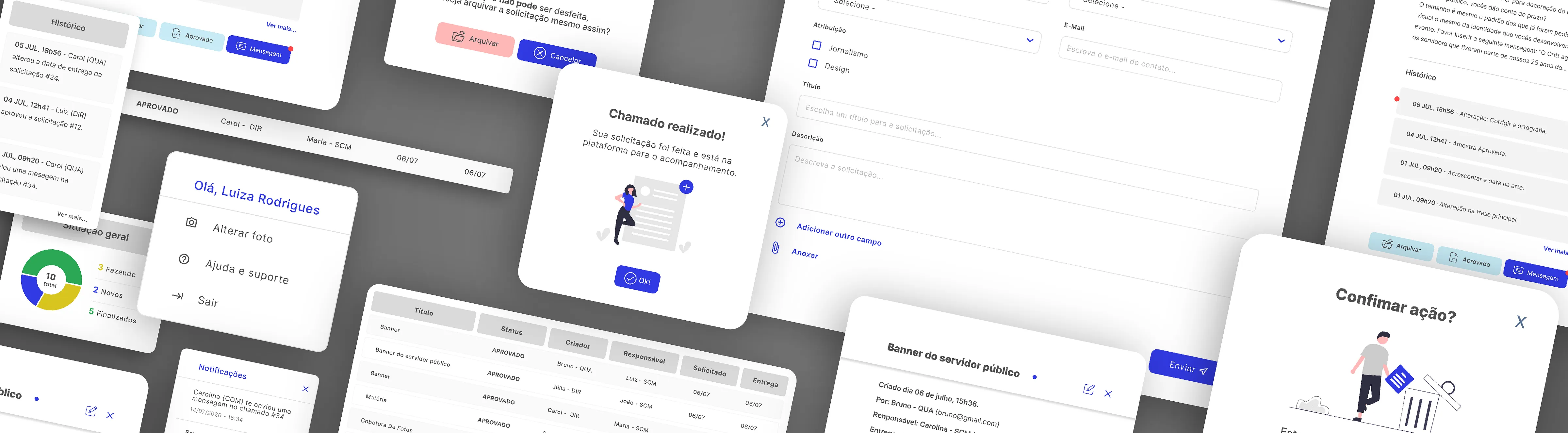 Plataforma de demandas — Estudo de Caso em UX
